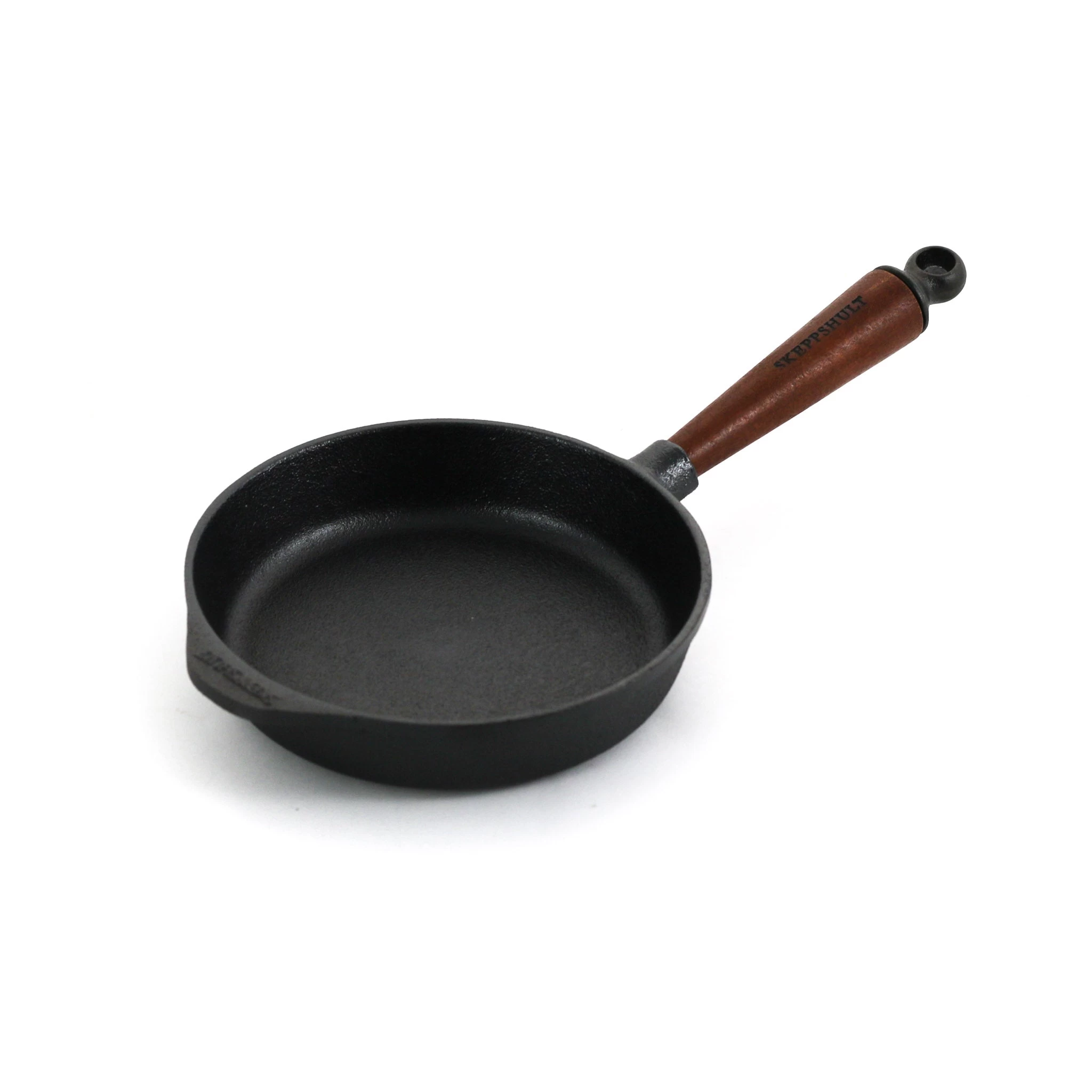 Skeppshult Traditional Cast Iron Deep Saute Pan 20cm 1 Skeppshult Traditional Cast Iron Deep Saute Pan 20cm