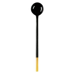 Sarah Petherick Long Handled Spoon, Black Horn