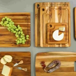 Teakhaus Square Marine Cutting Board With Juice Canal -Sous Chef Kitchenware TK0002 TK0003lifestyle 4cd62414 bdfa 4a04 be54 9e817774da09