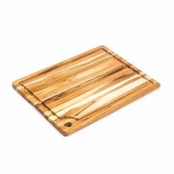 Teakhaus Rectangle Marine Cutting Board With Juice Canal, Medium 6 Teakhaus Rectangle Marine Cutting Board With Juice Canal, Medium -Sous Chef Kitchenware TK0002TeakhausRectangleMarineCuttingBoardwithJuiceCanal Medium3