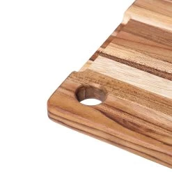 Teakhaus Square Marine Cutting Board With Juice Canal -Sous Chef Kitchenware TK0003TeakhausSquareMarineCuttingBoardwithJuiceCanal2