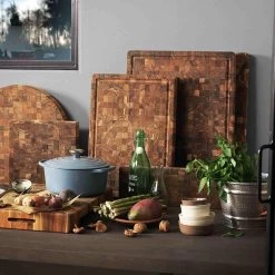 Teakhaus End Grain Butcher Block Rectangular Cutting Board, Medium 7 Teakhaus End Grain Butcher Block Rectangular Cutting Board, Medium -Sous Chef Kitchenware TK0006 TK0009lifestyle a6bac3aa 217a 4181 8a6e 6d8f34b53ebf