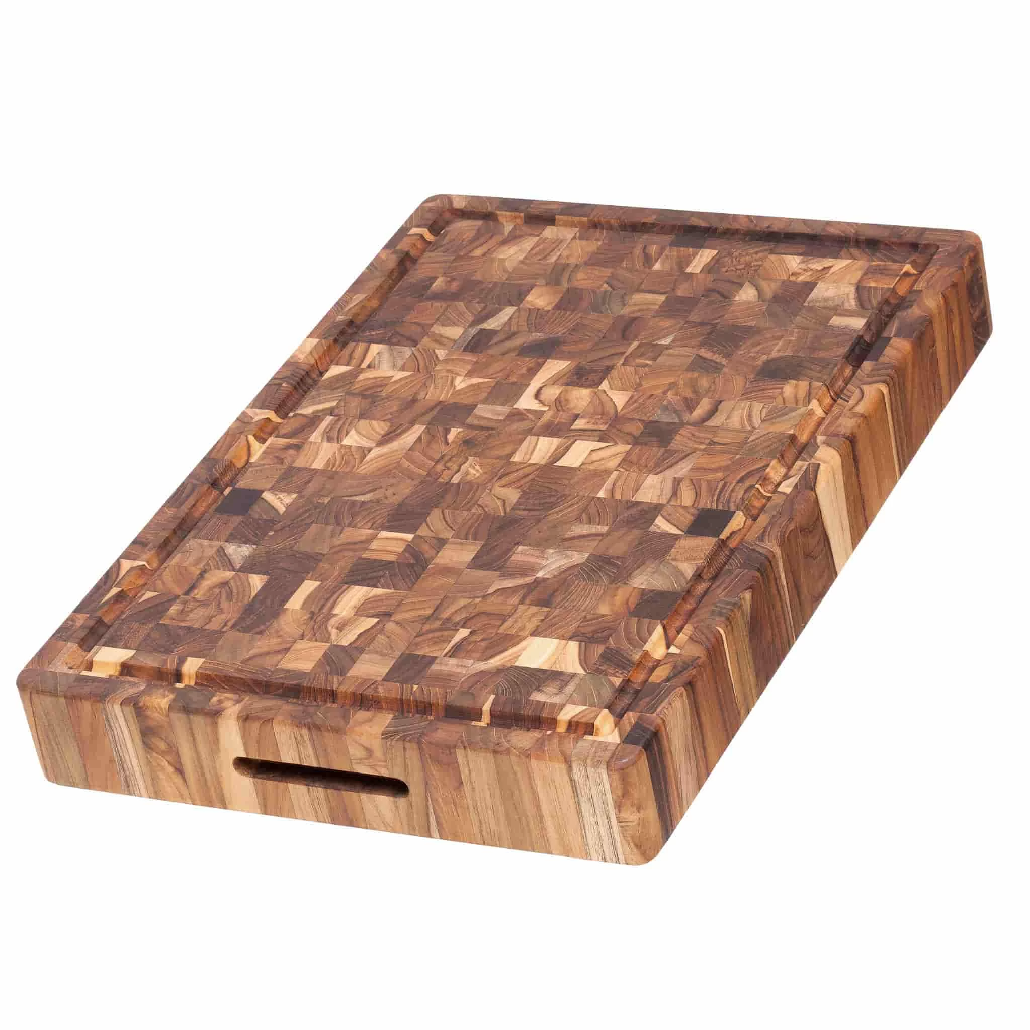 Teakhaus End Grain Butcher Block Carving Board, Extra Thick 2 Teakhaus End Grain Butcher Block Carving Board, Extra Thick - Image 2