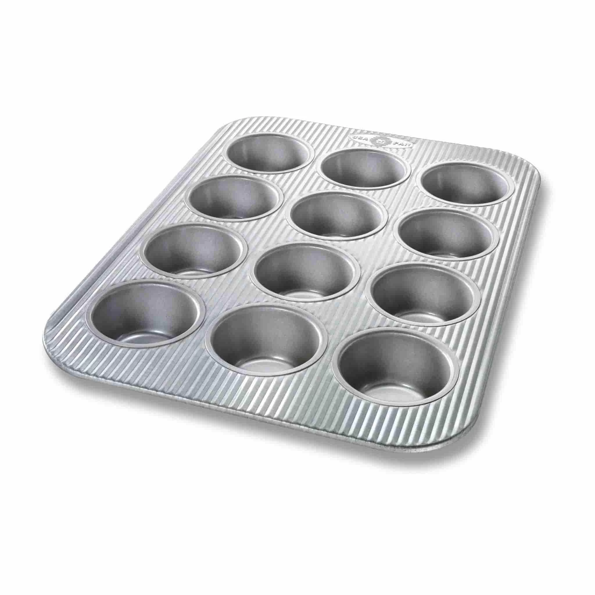 USA Pan 12 Cup Muffin Pan 1 USA Pan 12 Cup Muffin Pan
