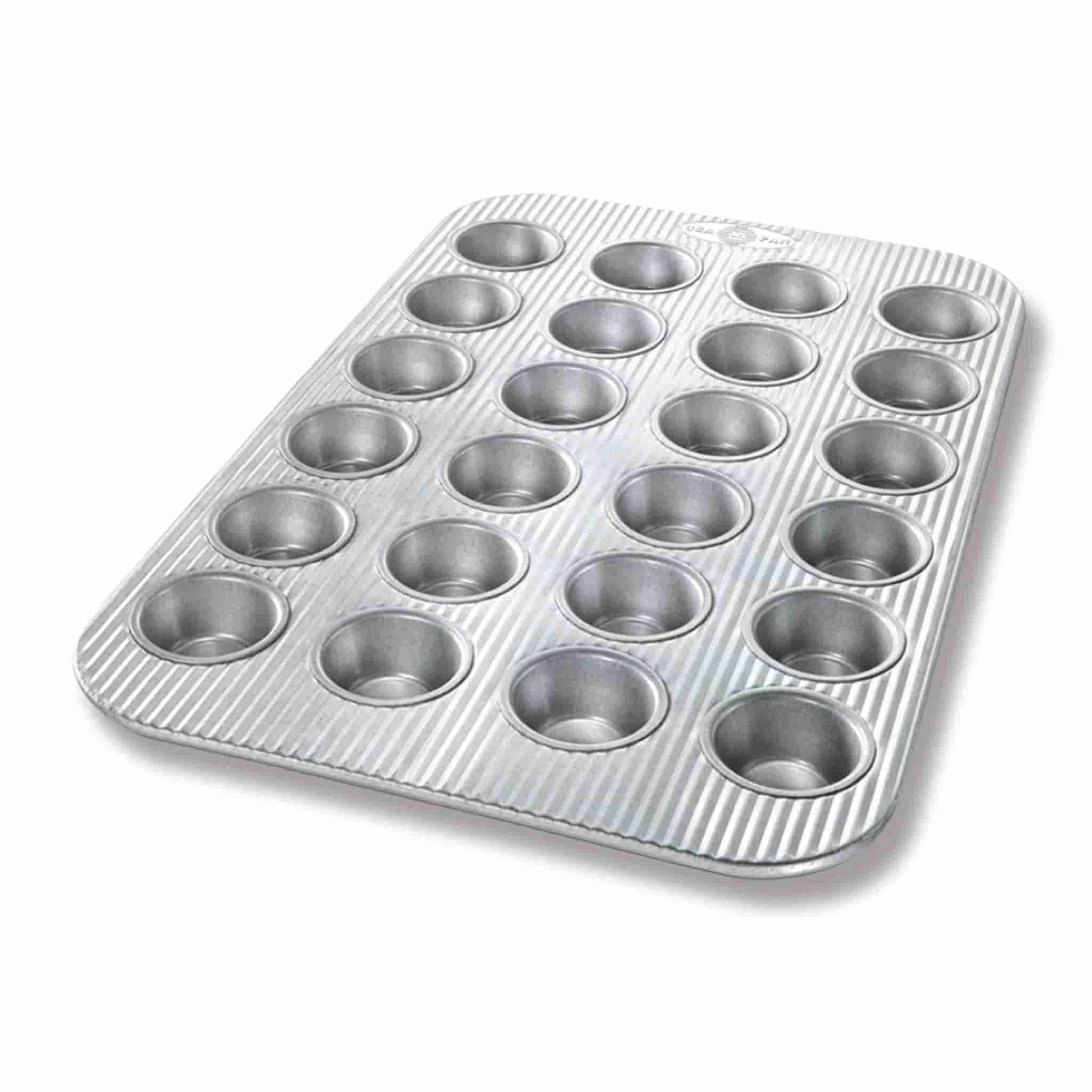 USA Pan 24 Cup Mini Muffin Pan 1 USA Pan 24 Cup Mini Muffin Pan