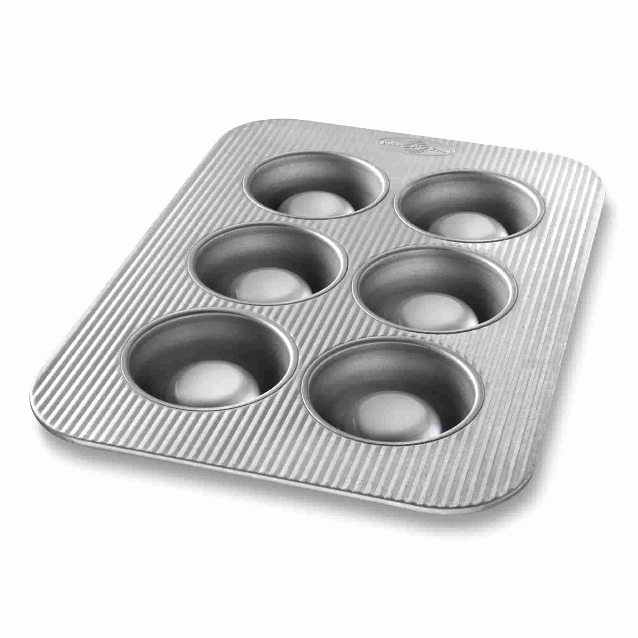 USA Pan 6 Hole Brownie Bowl Pan 1 USA Pan 6 Hole Brownie Bowl Pan