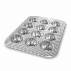 USA Pan 12 Cup Mini Fluted Cupcake Pan