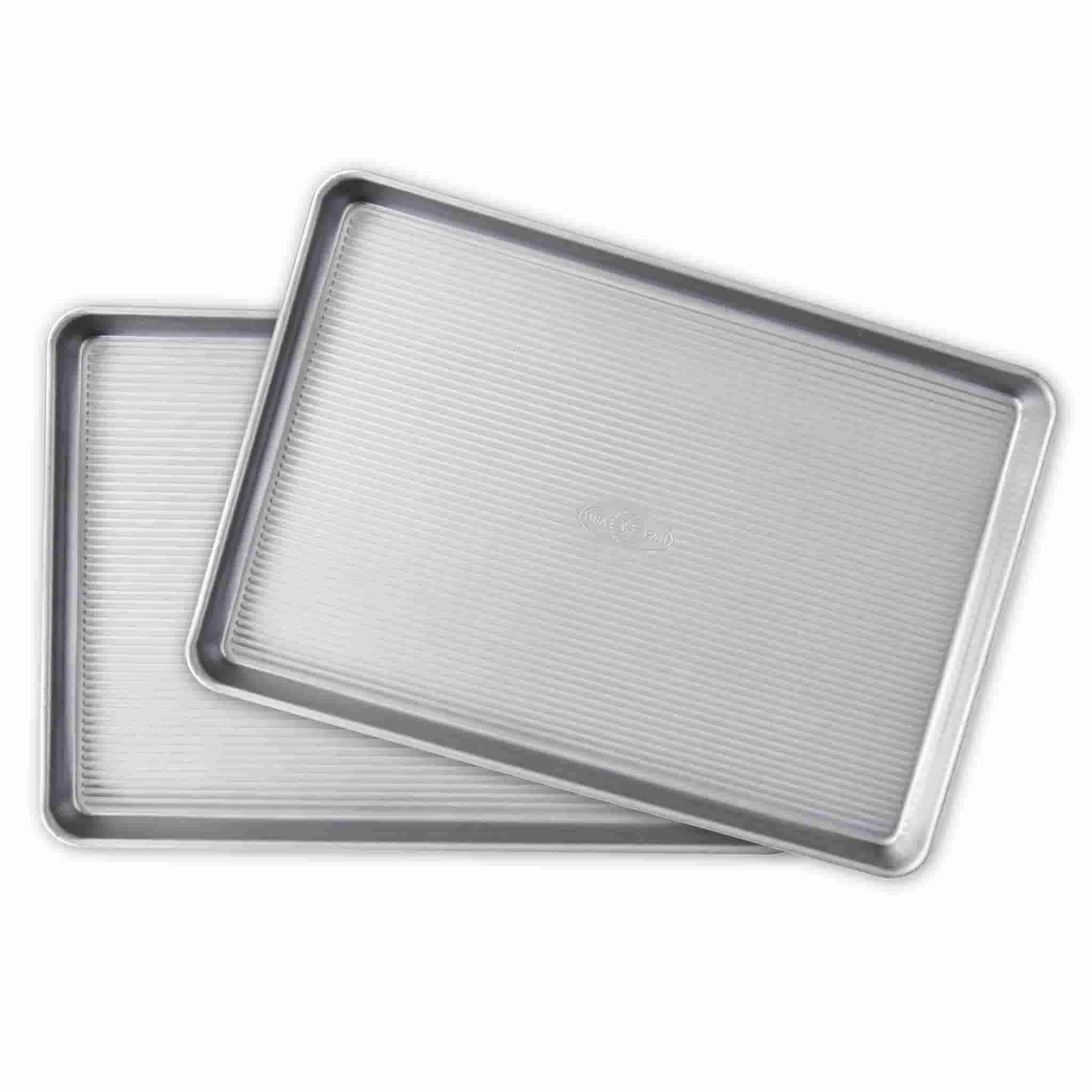 USA Pan Set Of 2 Baking Trays, 44x31cm 1 USA Pan Set Of 2 Baking Trays, 44x31cm