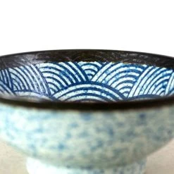 Blue Wave Ramen Bowl 10 Blue Wave Ramen Bowl -Sous Chef Kitchenware Untitled 1 0007 2 bluewaveramenbowlglaze jpg