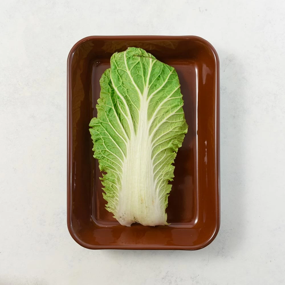 Kapka X Sous Chef Colourblock Enamel Roasting Dish, 26cm, Teal & Brown 1 Kapka X Sous Chef Colourblock Enamel Roasting Dish, 26cm, Teal & Brown