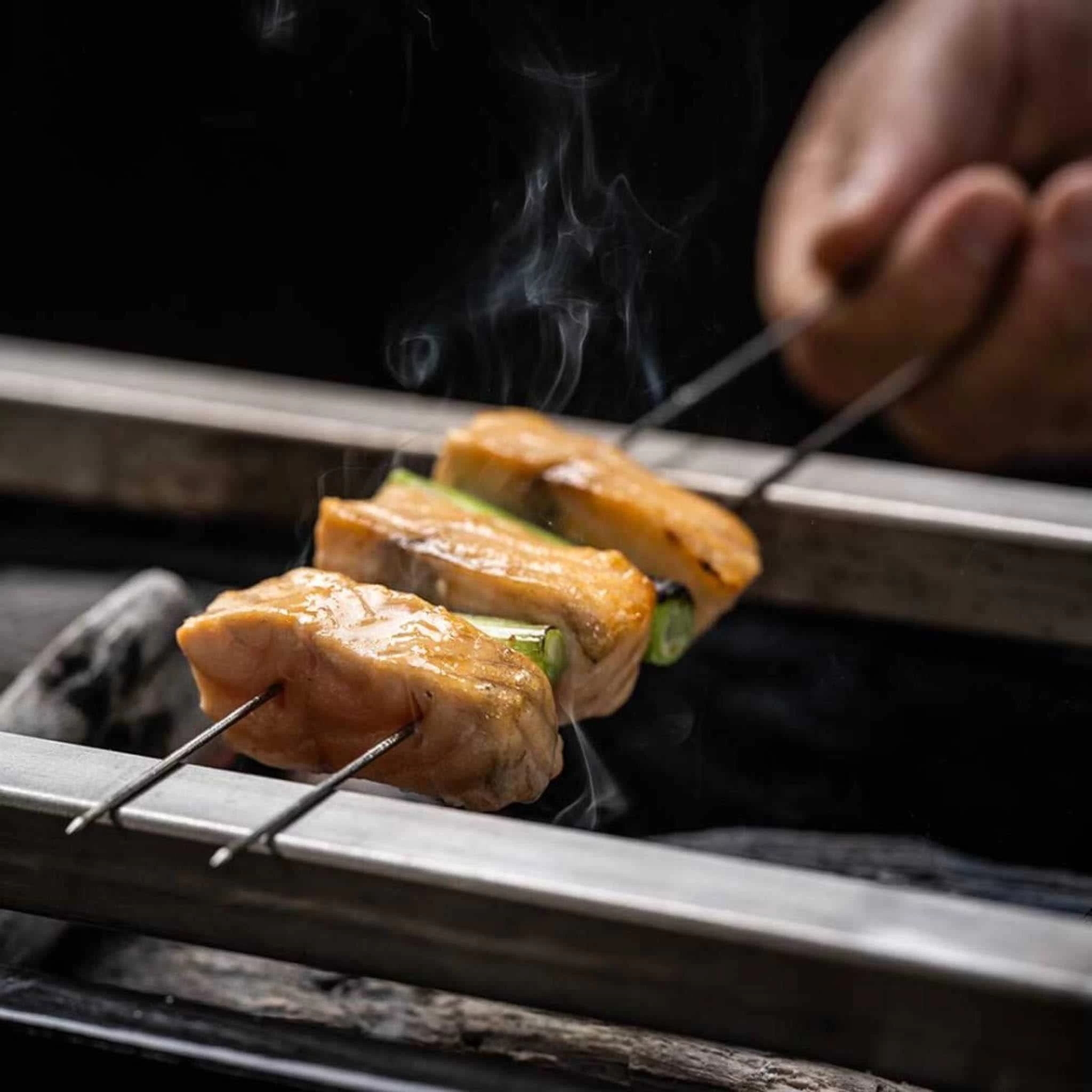 Stainless Steel BBQ Skewers In Case, 20 Pieces 4 Stainless Steel BBQ Skewers In Case, 20 Pieces - Image 4