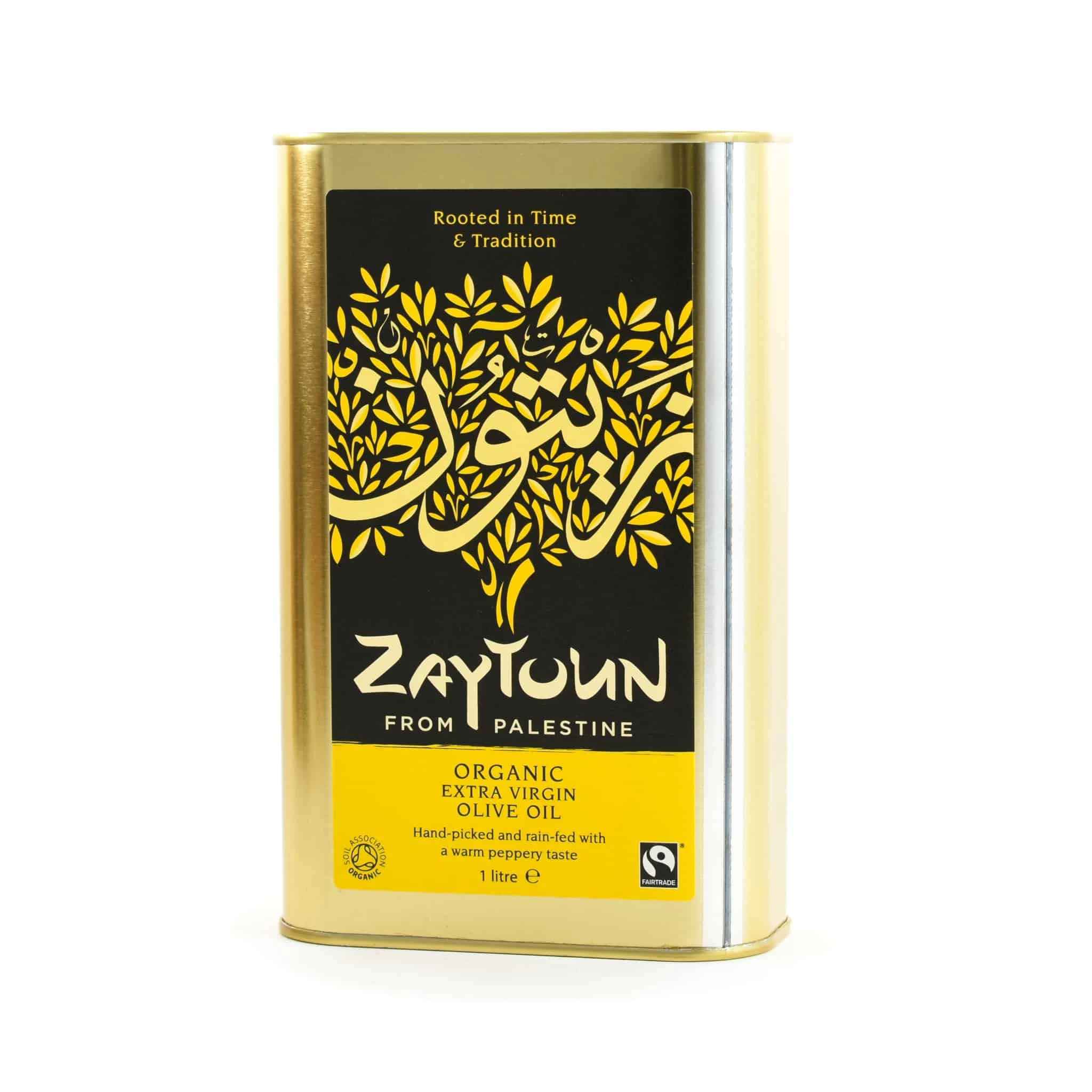 Zaytoun Organic Extra Virgin Olive Oil 1L 1 Zaytoun Organic Extra Virgin Olive Oil 1L
