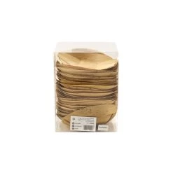 Bamboo Leaf Canape Boat -Sous Chef Kitchenware bamboo leaf canape boat pcg 9cm