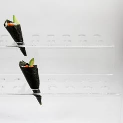 Buffet Display 2-Tier Canape Cone Tray For 40 Cones 5 Buffet Display 2-Tier Canape Cone Tray For 40 Cones -Sous Chef Kitchenware buffet tray edge