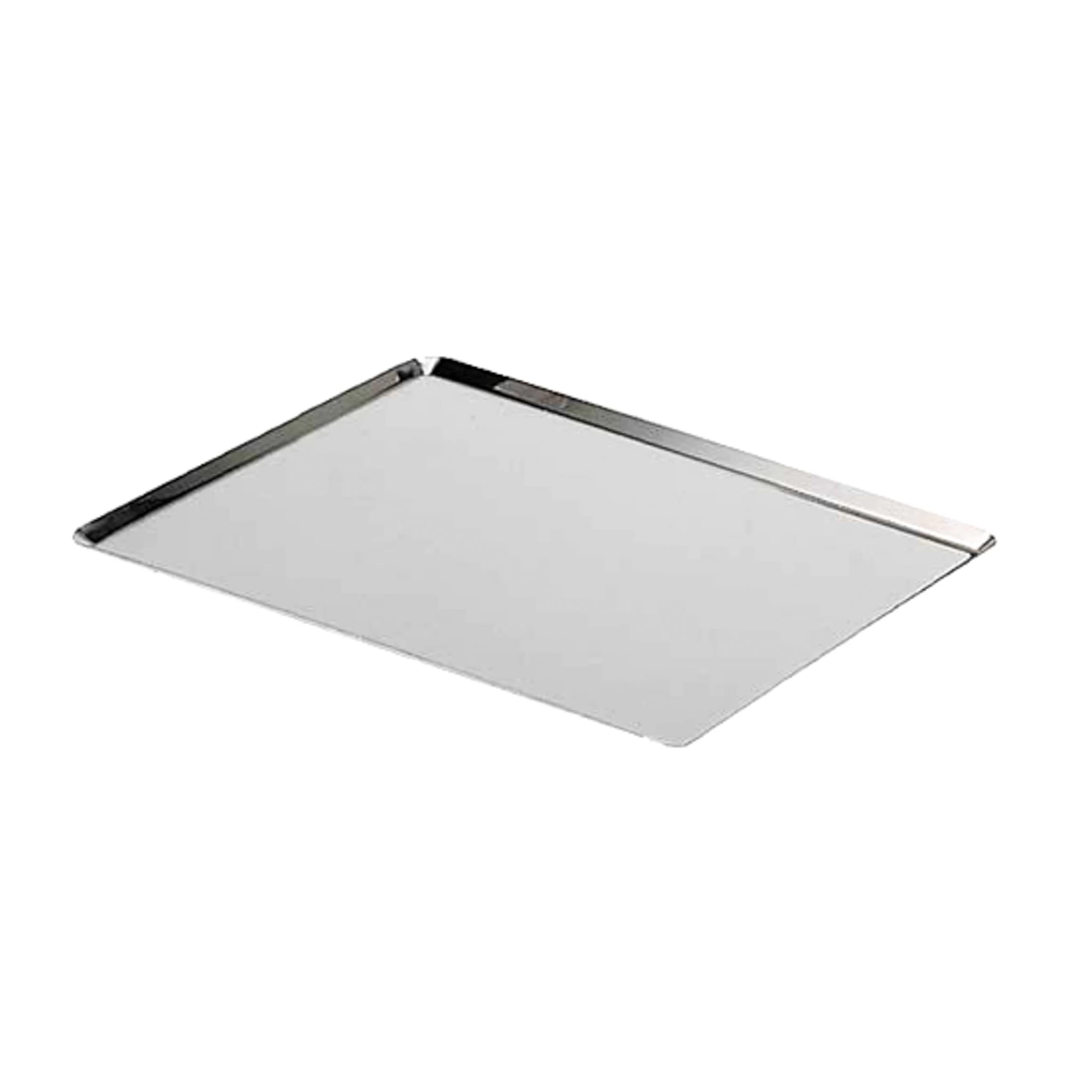 De Buyer Stainless Steel Tray - Oblique Edges 1 De Buyer Stainless Steel Tray - Oblique Edges