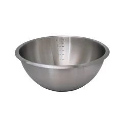 De Buyer Hemisphere Mixing Bowl With Silicone Base 24cm