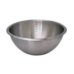 De Buyer Hemisphere Mixing Bowl With Silicone Base 30cm
