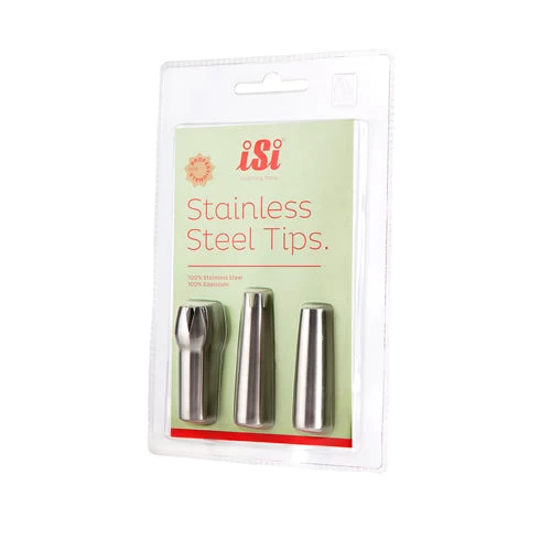 ISi Stainless Steel Decorator Tips 1 ISi Stainless Steel Decorator Tips