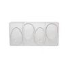 Diamond Pattern Polycarbonate Easter Egg Mould