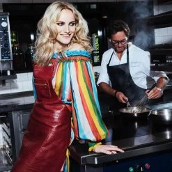 Dutchdeluxes Leather BBQ Apron In Vintage Grey 9 Dutchdeluxes Leather BBQ Apron In Vintage Grey -Sous Chef Kitchenware dutch deluxes leather zipper apron croc red ruby lifestyle 36e03590 af4c 4e51 b9db ac8b2edd2a6a