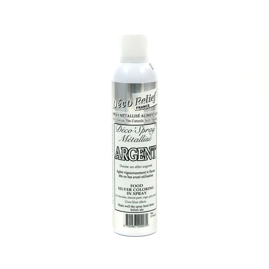 Edible Silver Spray 300ml 1 Edible Silver Spray 300ml