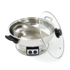 Table Top Chinese Hot Pot 4.5 Litres, Serve 6-8 8 Table Top Chinese Hot Pot 4.5 Litres, Serve 6-8 -Sous Chef Kitchenware electric hotpot