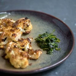 Lagoa Dinner Plate 27cm 9 Lagoa Dinner Plate 27cm -Sous Chef Kitchenware green hatch cauliflower steak side