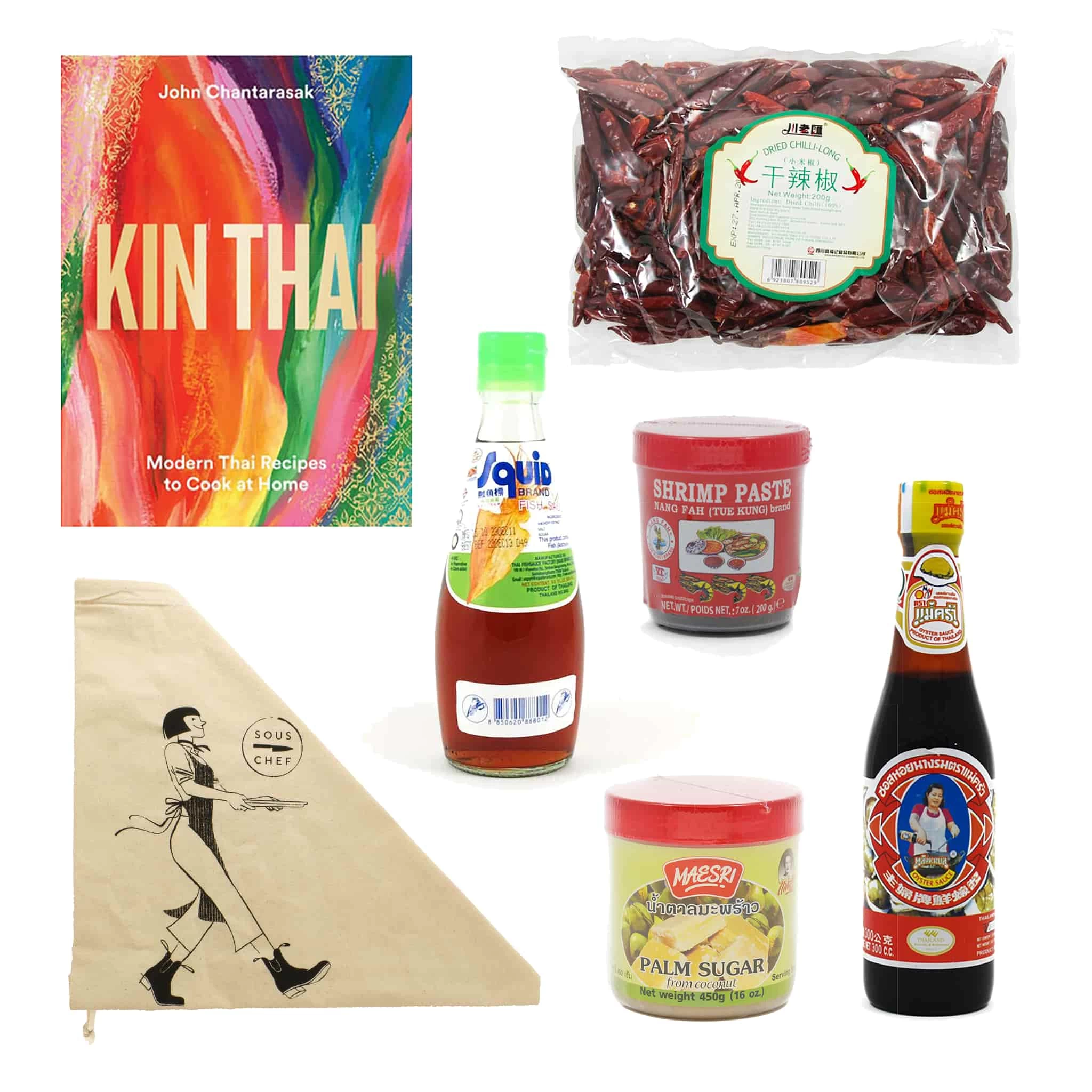 Kin Thai Cookbook & Ingredients Set 1 Kin Thai Cookbook & Ingredients Set