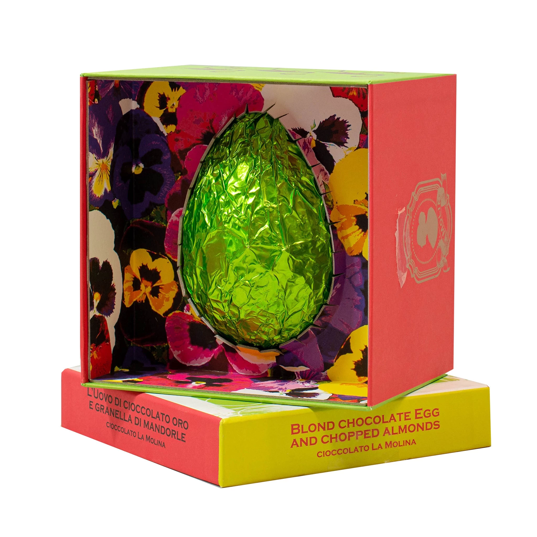 La Molina Blond Chocolate And Almond Easter Egg, 250g 1 La Molina Blond Chocolate And Almond Easter Egg, 250g