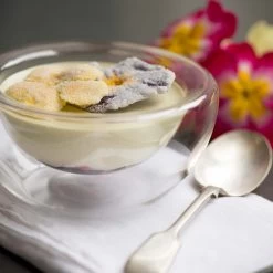 3 X 170ml Medium Double-Walled Glass Bowl -Sous Chef Kitchenware matcha mousse cherry jam crystallised flowers afafd084 fae5 4c56 8ab4 f8589767d27d