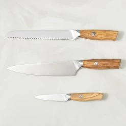 Olivewood Handle Knife Trio In Giftbox 13 Olivewood Handle Knife Trio In Giftbox -Sous Chef Kitchenware newknifesetphoto