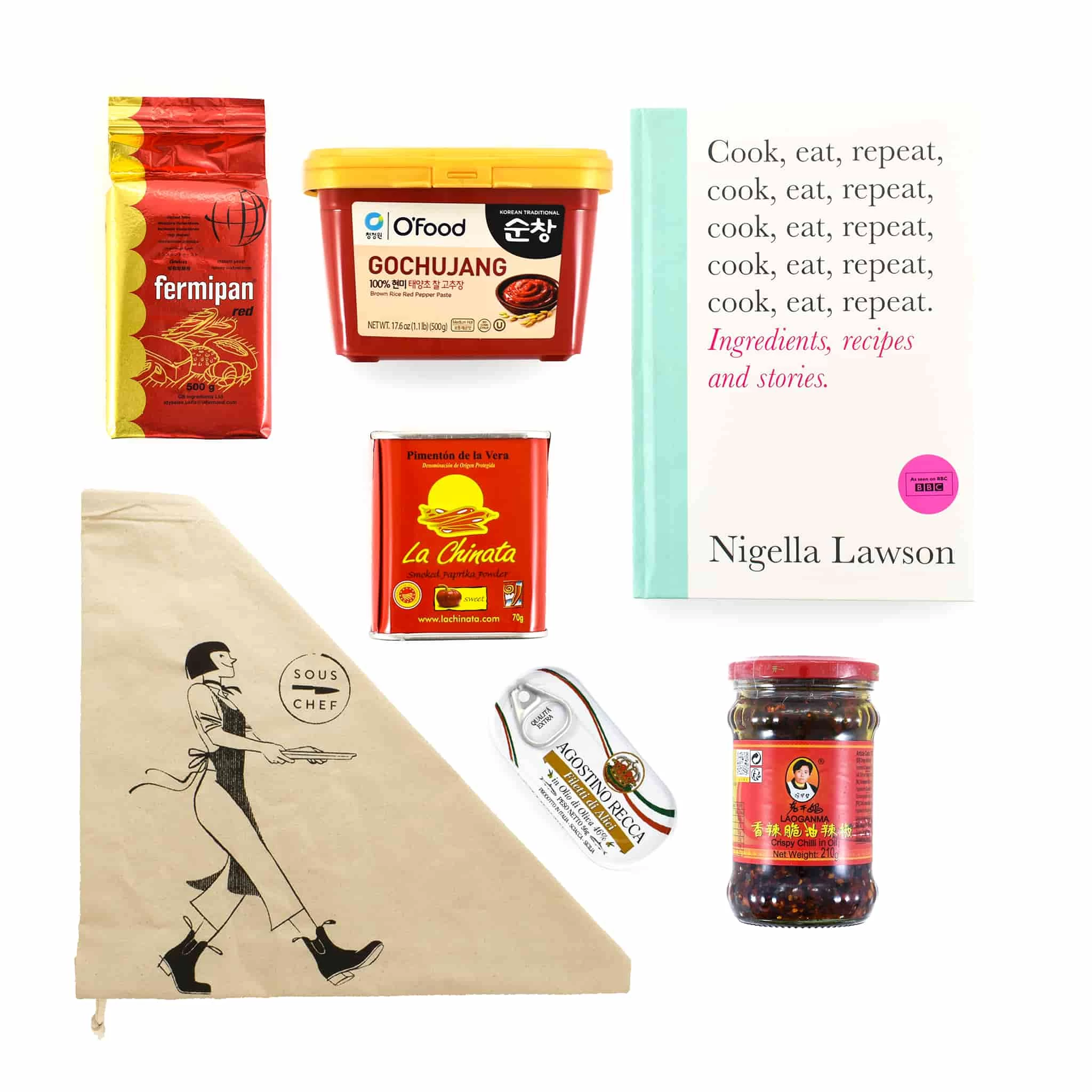 Nigella Cook, Eat, Repeat Cookbook & Ingredients Set 1 Nigella Cook, Eat, Repeat Cookbook & Ingredients Set