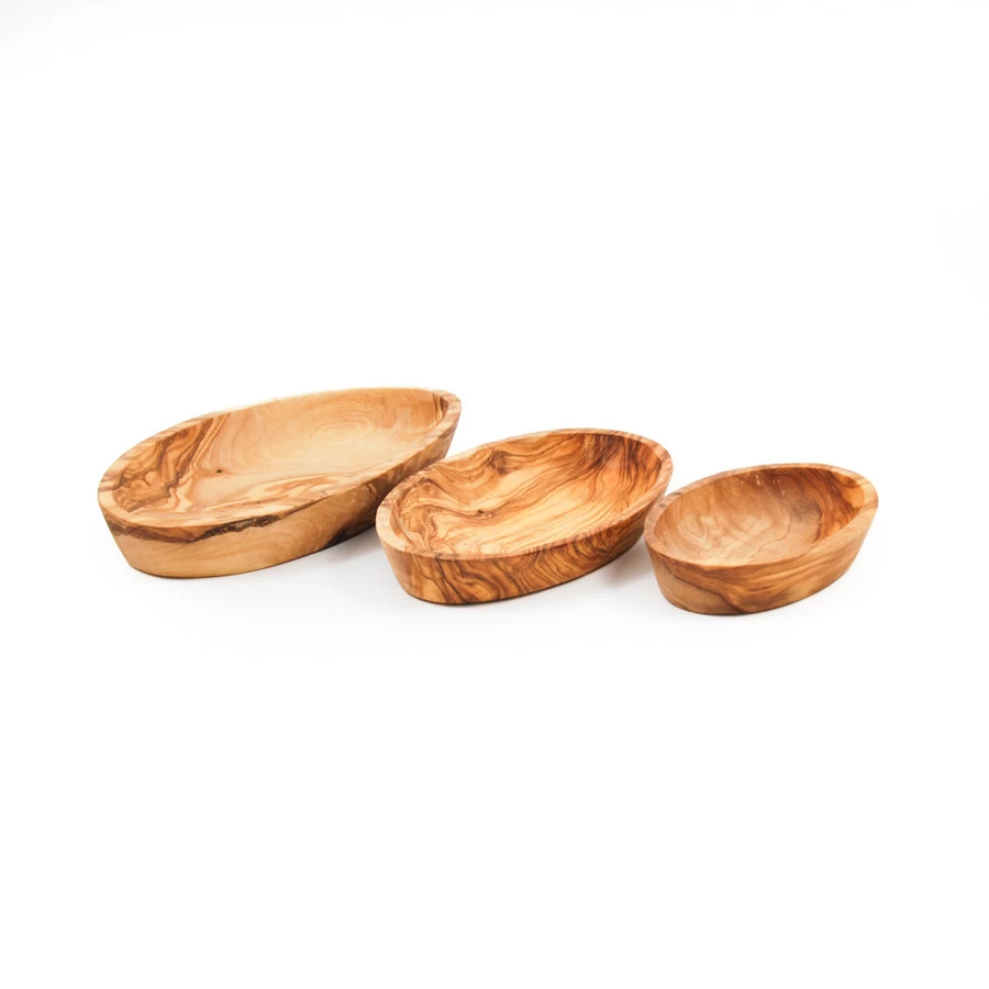 Olive Wood Stacking Bowl Set 1 Olive Wood Stacking Bowl Set