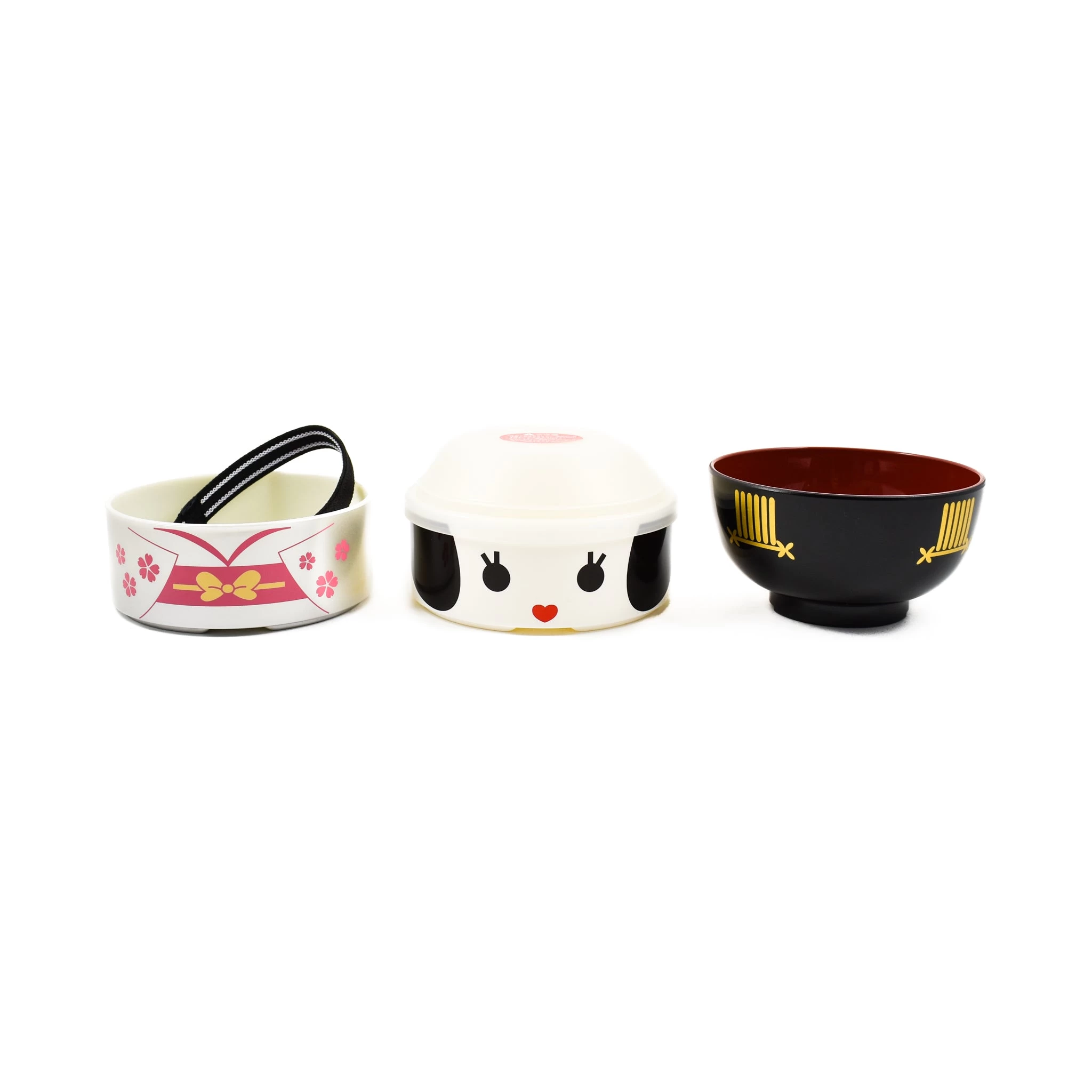 Pink Geisha Bento Box Large 1200ml 2 Pink Geisha Bento Box Large 1200ml - Image 2