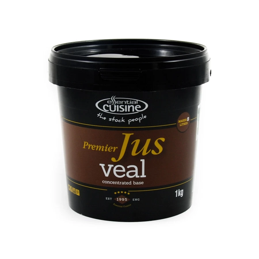 Essential Cuisine Premier Veal Jus 1kg 1 Essential Cuisine Premier Veal Jus 1kg