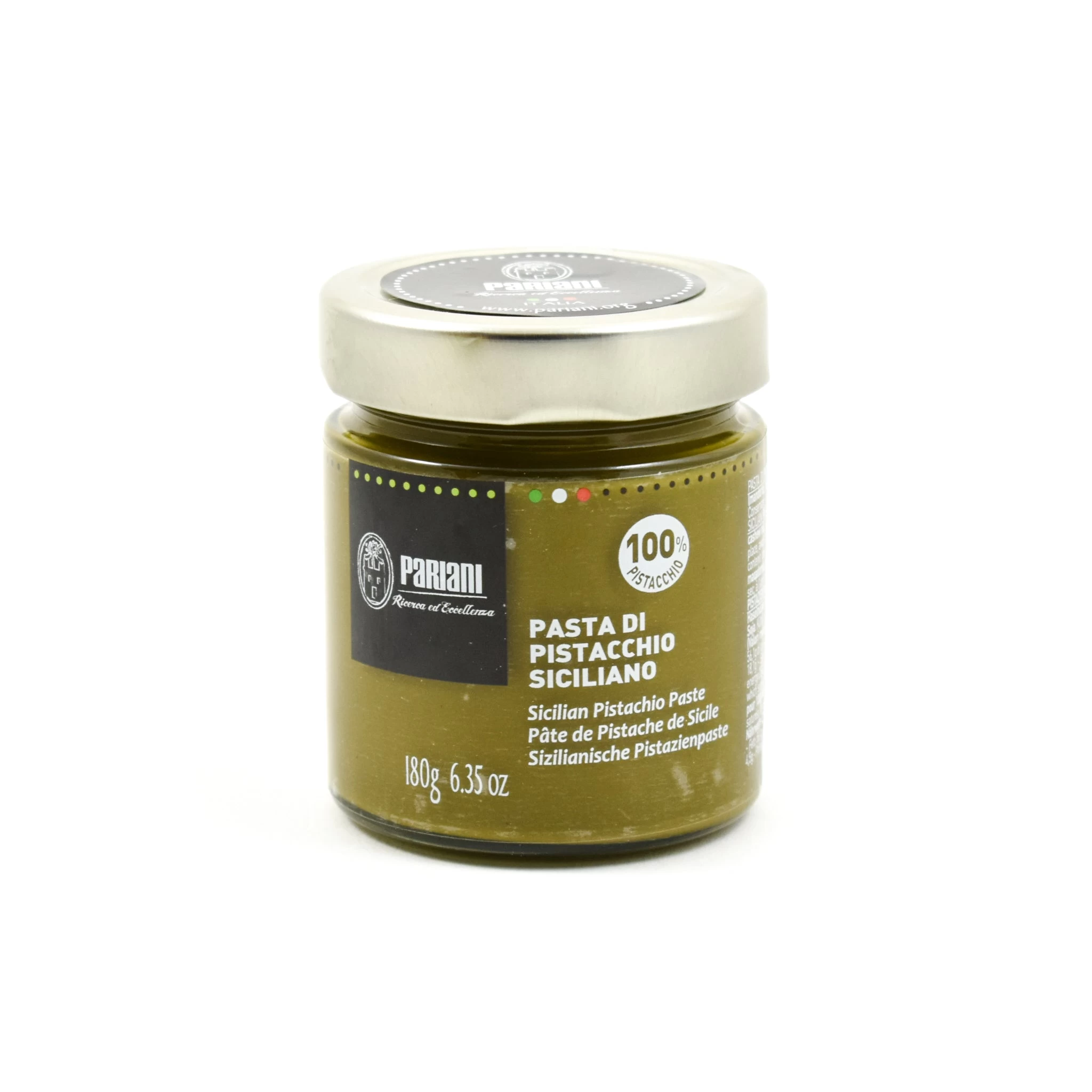 Pure Sicilian Pistachio Paste 180g 1 Pure Sicilian Pistachio Paste 180g