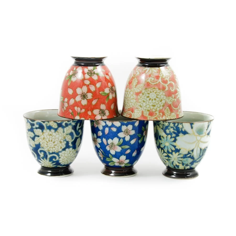 Sarasa Japanese Teacup Set 3 Sarasa Japanese Teacup Set - Image 3