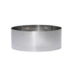 De Buyer Stainless Steel High Pastry Ring 24cm