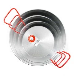 Paella Pan, 8-Person 33.5cm Dia 5 Paella Pan, 8-Person 33.5cm Dia -Sous Chef Kitchenware steel paella template 1