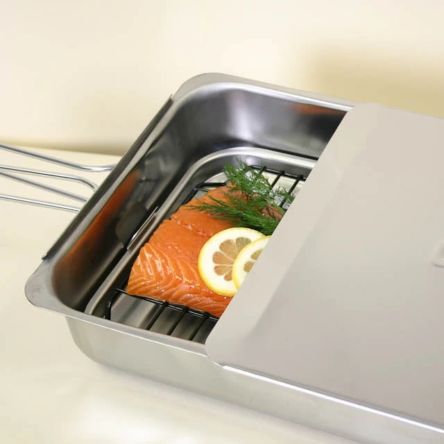 Camerons Gourmet Mini Smoker, 18cm X 28cm 3 Camerons Gourmet Mini Smoker, 18cm X 28cm - Image 3