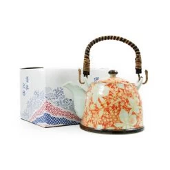 Suisen Red Japanese Teapot -Sous Chef Kitchenware suisen red japanese teapot box